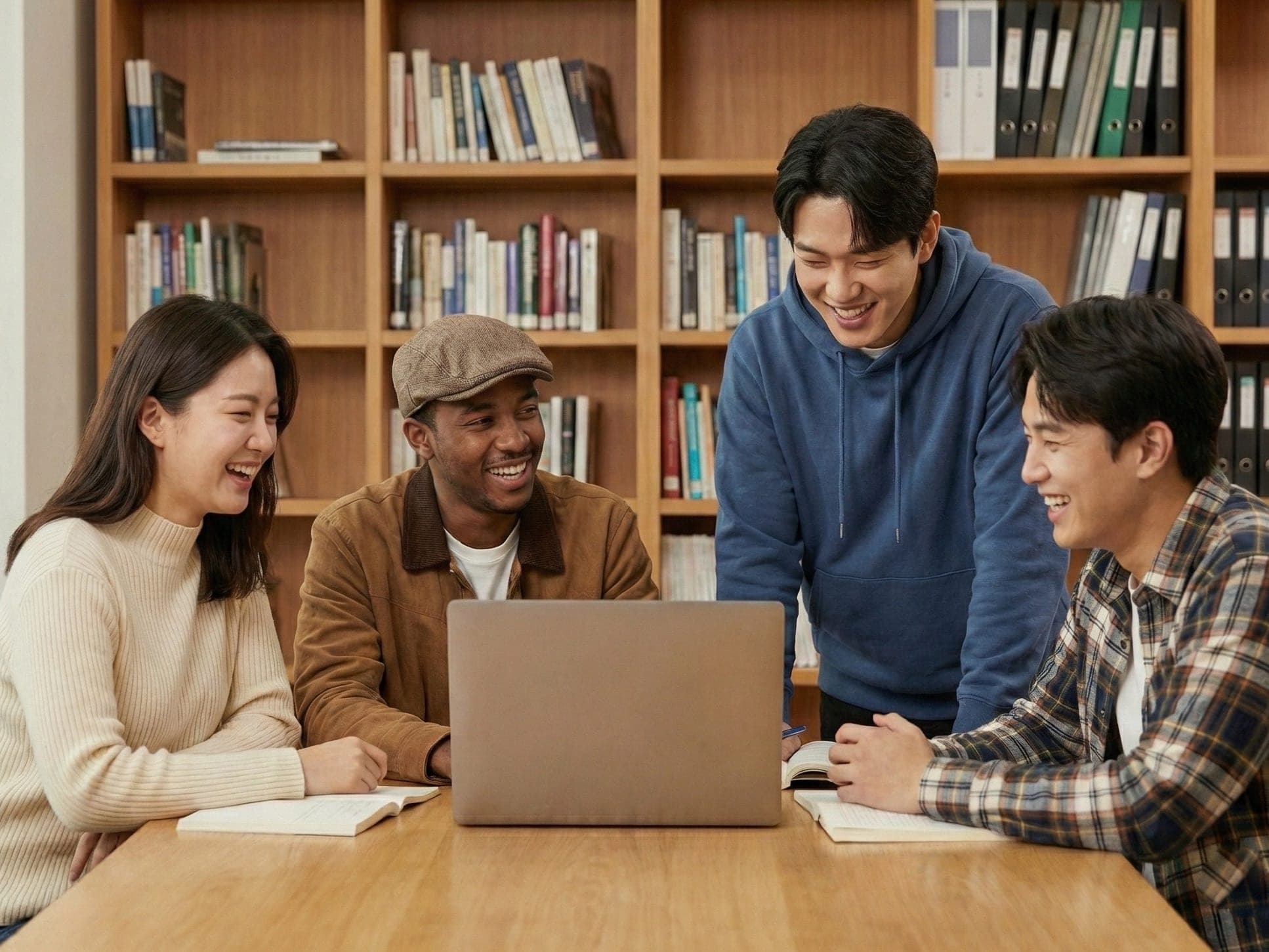 People working together